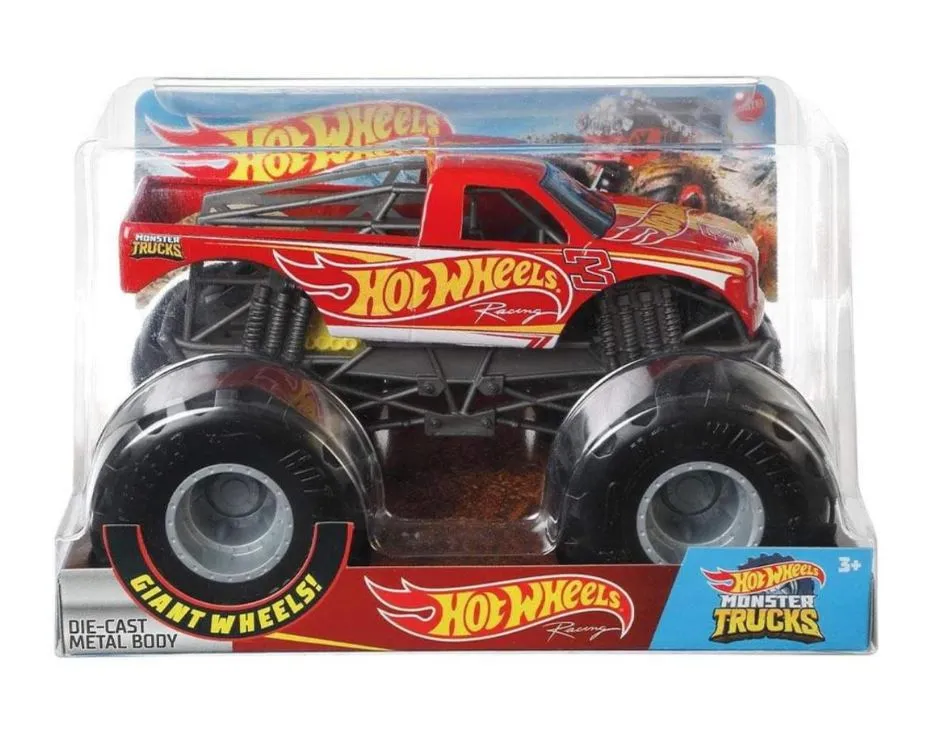 Hot Wheels 1:24 Monster Trucks Giant Wheels Hot Wheels Racing