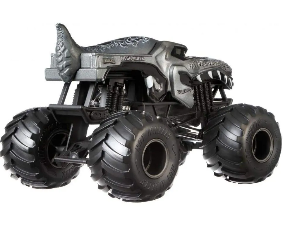 Hot Wheels 1:24 Monster Trucks Giant Wheels Mega Wrex