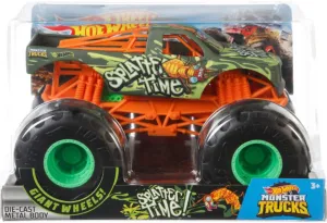 Hot Wheels 1:24 Monster Trucks Giant Wheels Splatter Time