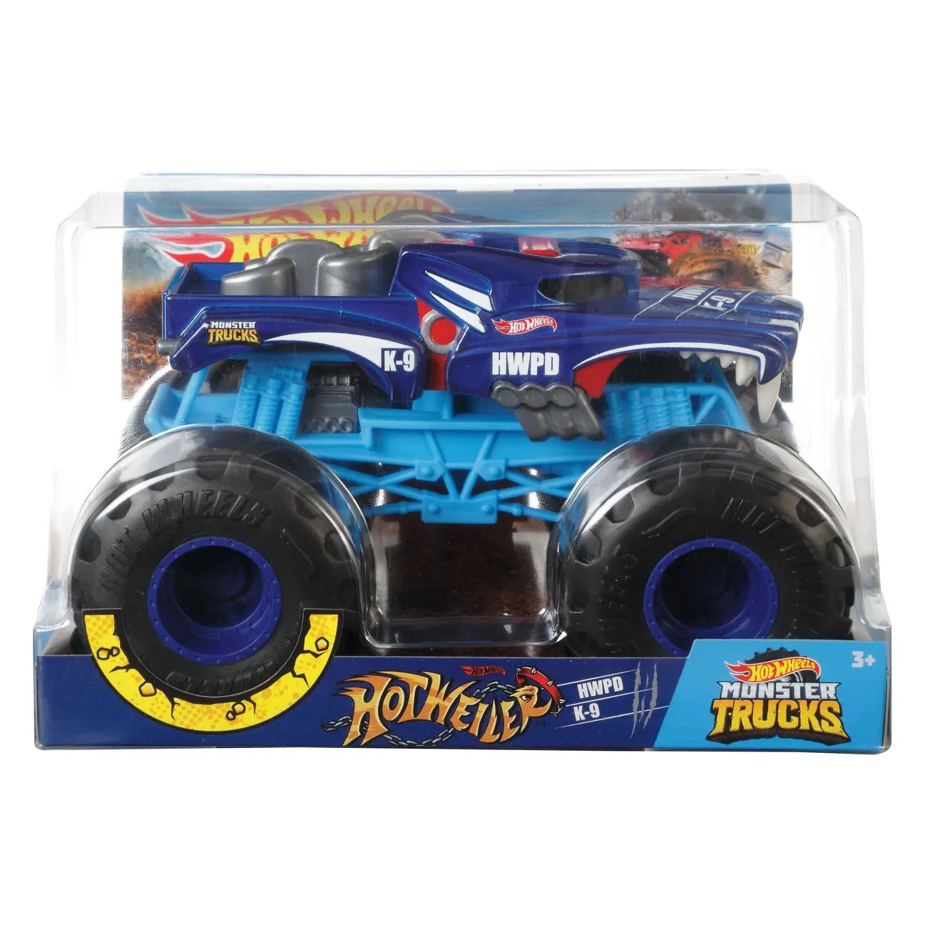 Hot Wheels 1:24 Monster Trucks Hotweiler Hwpd K-9