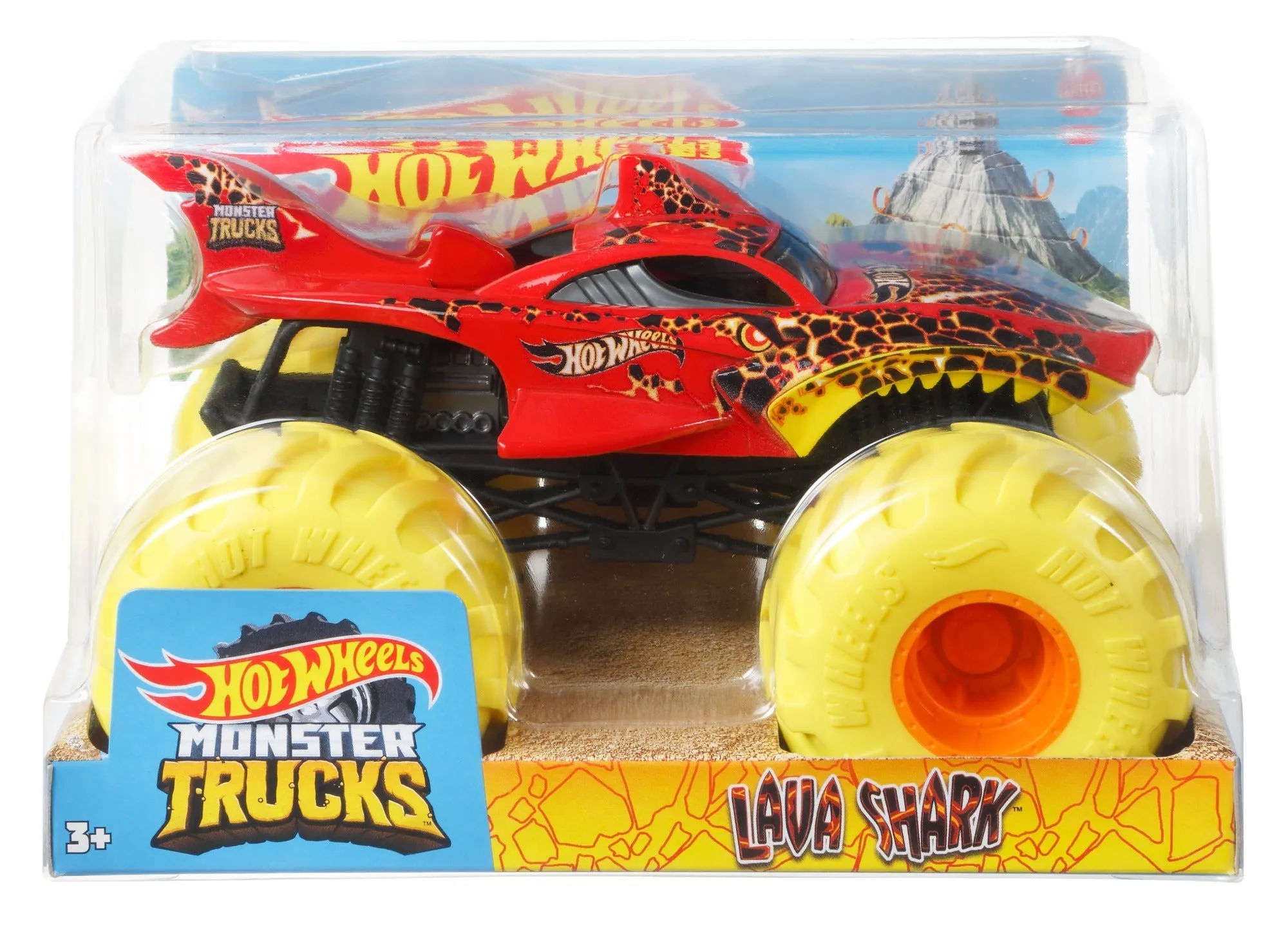 Hot Wheels 1:24 Monster Trucks Lava Shark