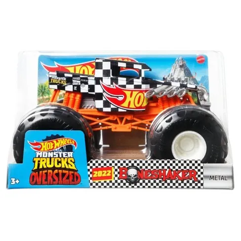 Hot Wheels 1:24 Monster Trucks Oversized Boneshaker