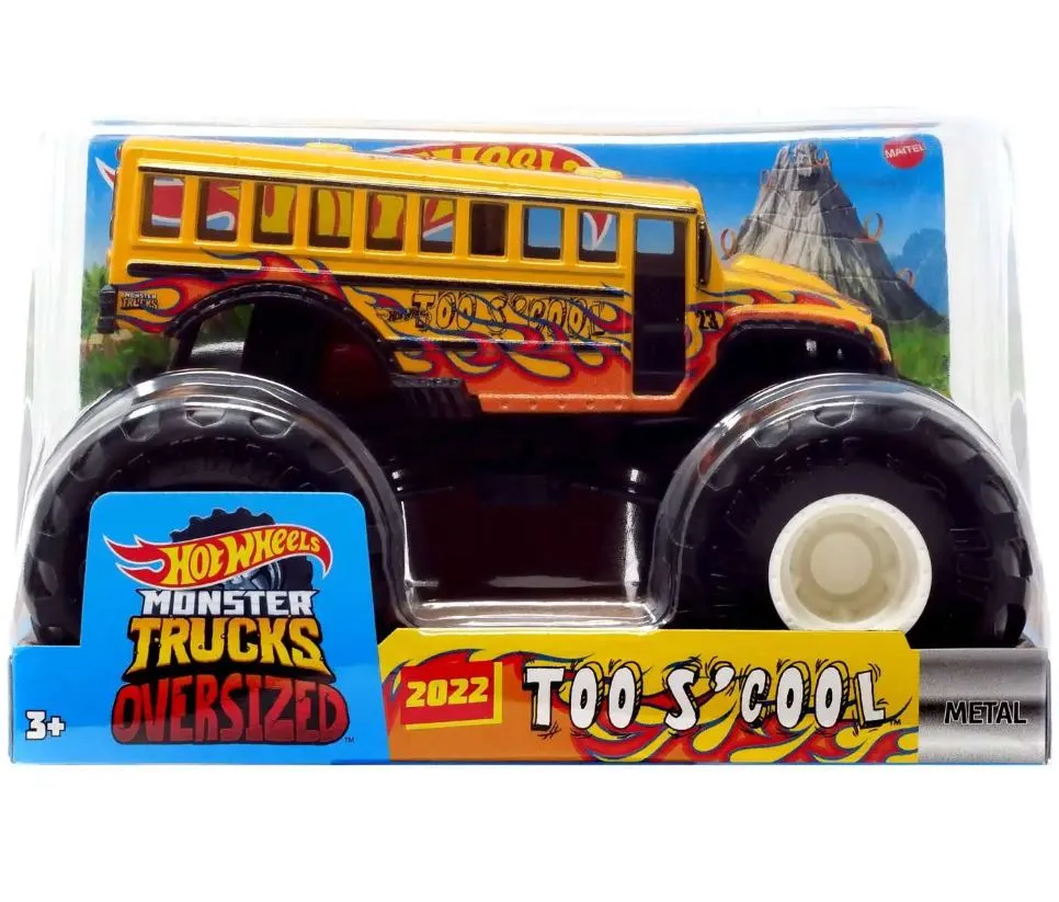 Hot Wheels 1:24 Monster Trucks Oversized - Too S'Cool