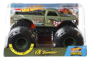 Hot Wheels 1:24 Monster Trucks Oversized V8 Bomber