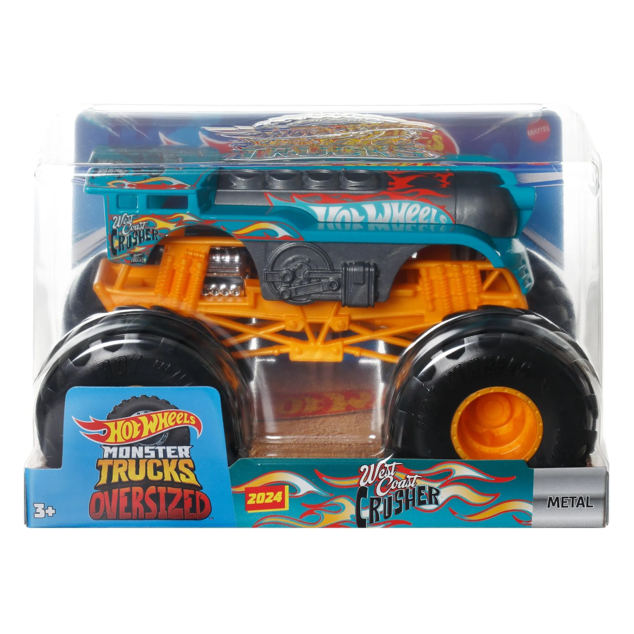 Hot Wheels 1:24 Monster Trucks Oversized - West Coast Crusher