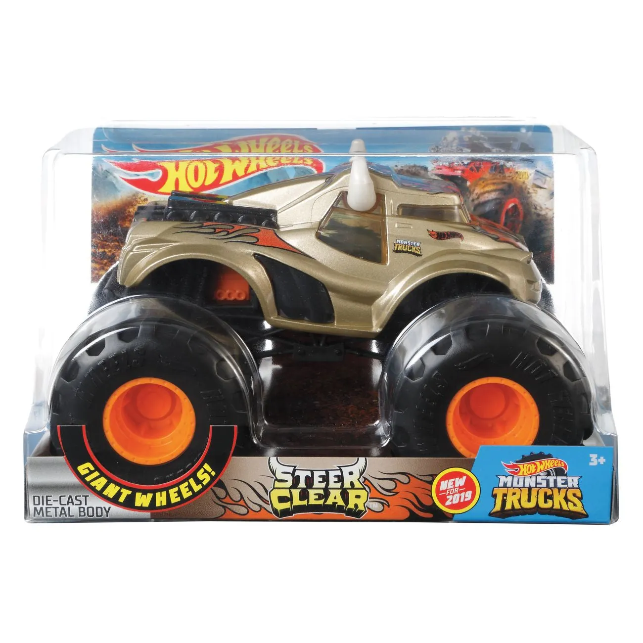 Hot Wheels 1:24 Monster Trucks Steer Clear