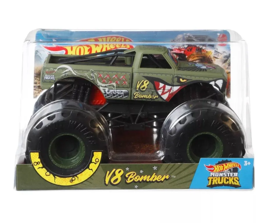 Hot Wheels 1:24 Monster Trucks V8 Bomber