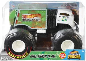 Hot Wheels 1:24 Monster Trucks Will Trash It All