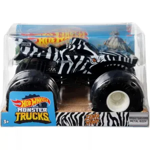 Hot Wheels 1:24 Monster Trucks Zebra Shark