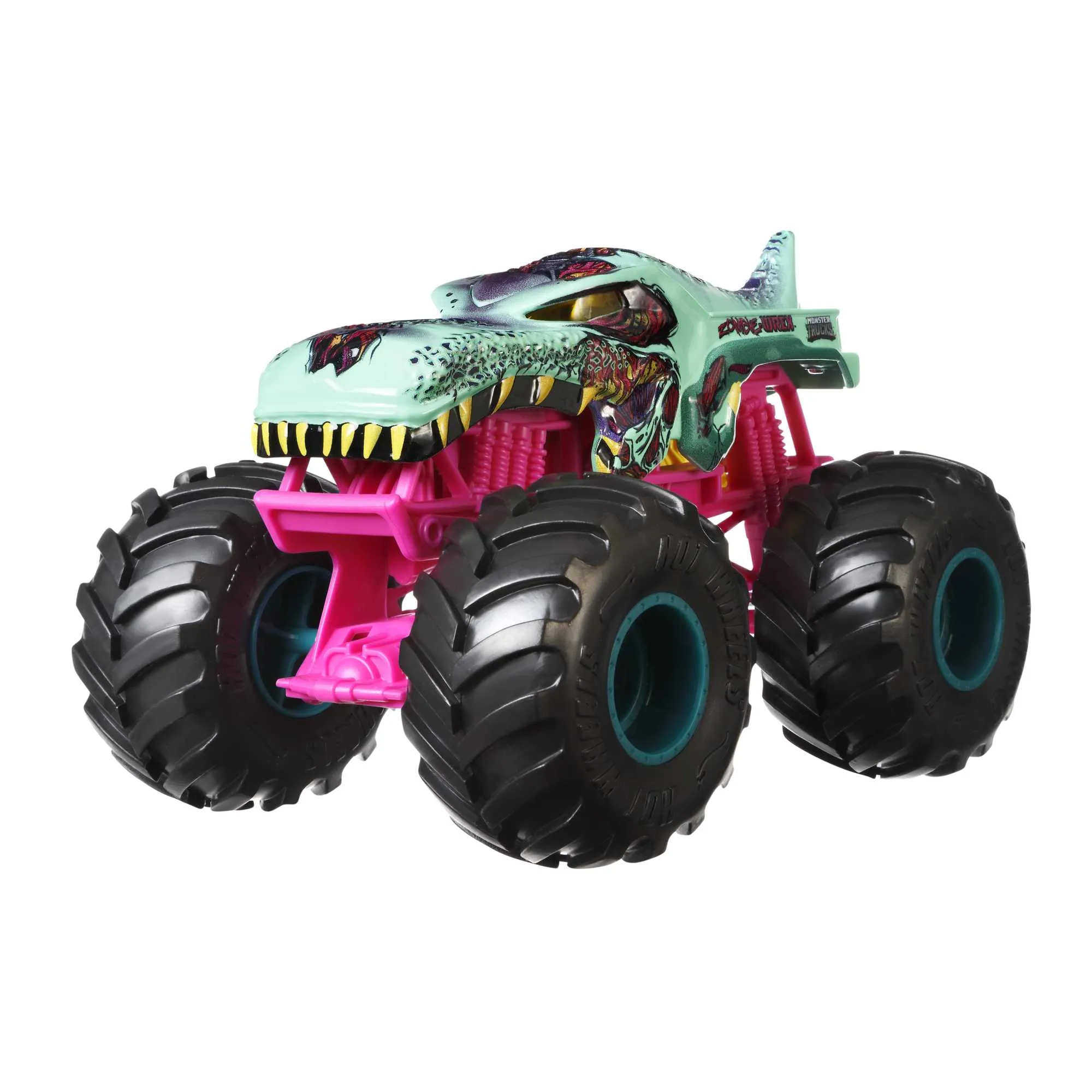 Hot Wheels 1:244 Monster Trucks Giant Wheels Zombie Wrex