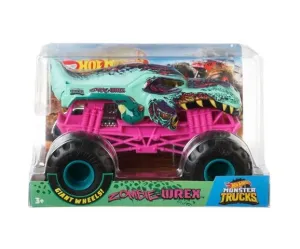 Hot Wheels 1:244 Monster Trucks Giant Wheels Zombie Wrex
