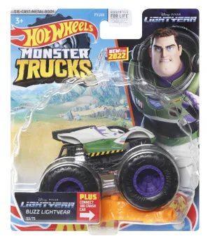 Hot Wheels 1:64 Monster Trucks 2023 Disney Lightyear Buzz Lightyear