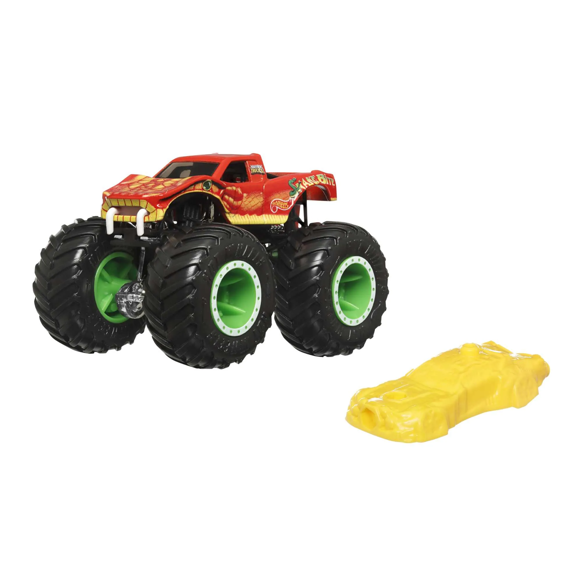 Hot Wheels 1:64 Monster Trucks 2023 Leading Legends 5/6 Snake Bite
