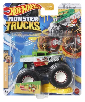 Hot Wheels 1:64 Monster Trucks 2023 Snack Pack 4/6 Hw Pizza Co.