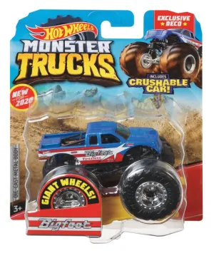 Hot Wheels 1:64 Monster Trucks Bigfoot American Flag