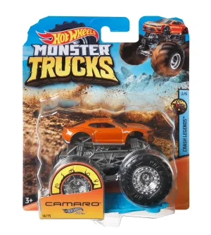 Hot Wheels 1:64 Monster Trucks Crash Legends 2/5 Camaro