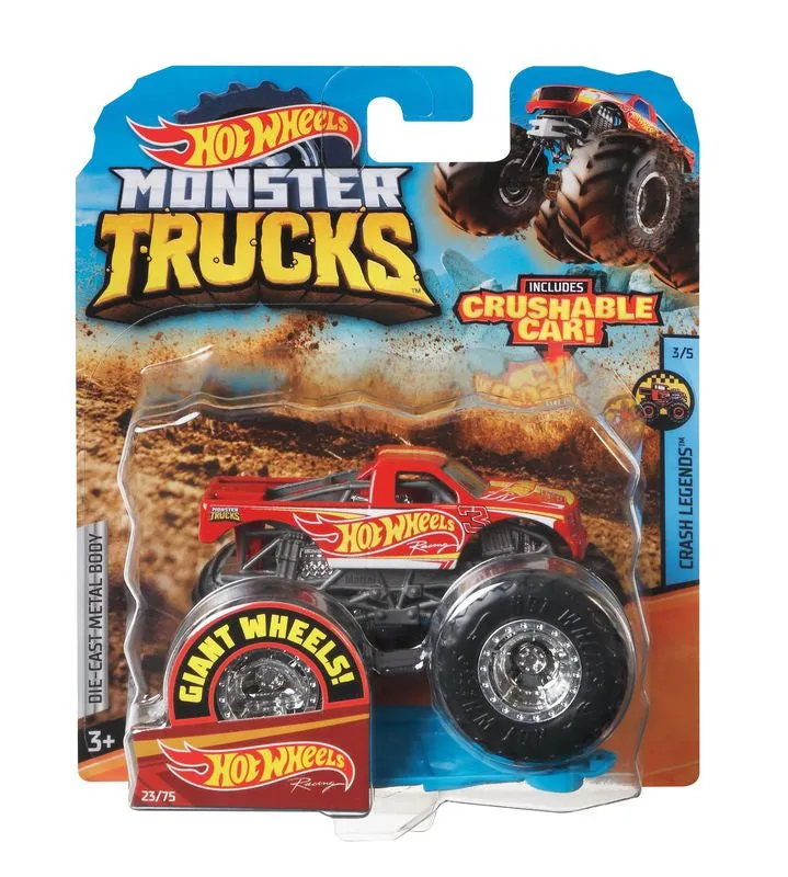 Hot Wheels 1:64 Monster Trucks Crash Legends 3/5 Hot Wheels Racing