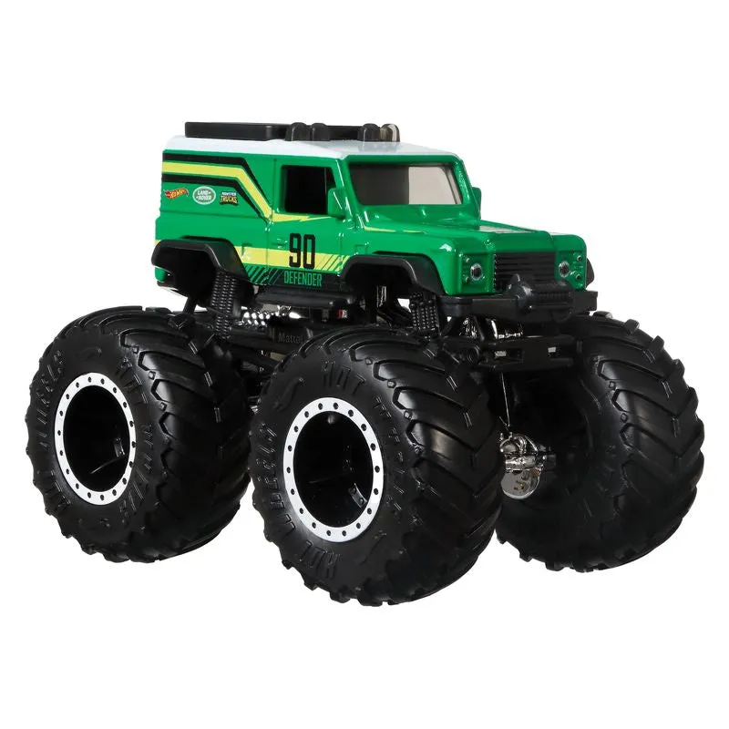 Hot Wheels 1:64 Monster Trucks Crash Legends 6/7 Land Rover 90 Defender