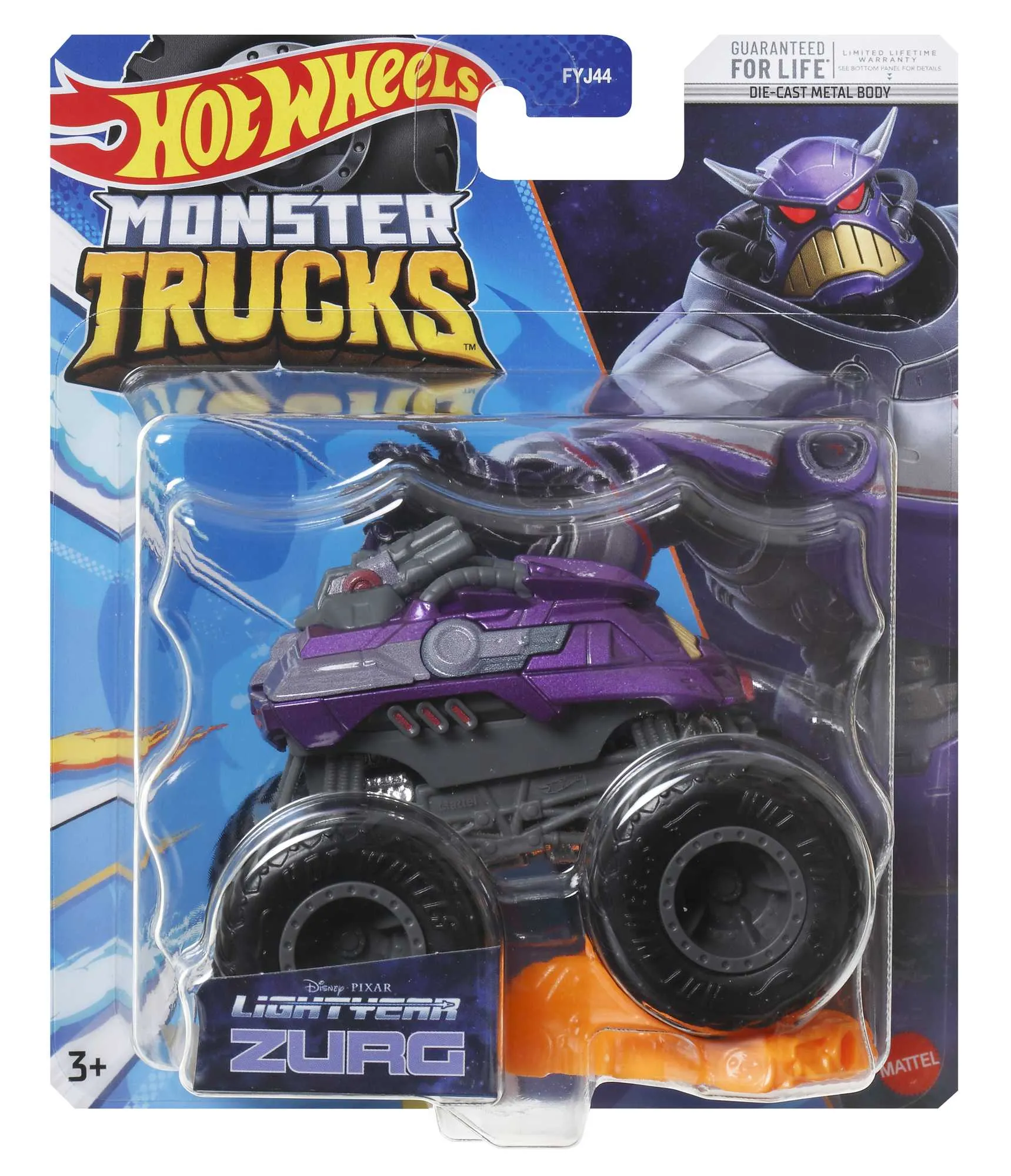 Hot Wheels 1:64 Monster Trucks Disney Lightyear Zurg