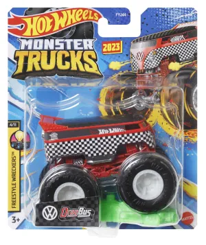 Hot Wheels 1:64 Monster Trucks Freestyle Wreckers 4/11 Vw Drag Bus