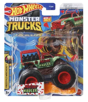 Hot Wheels 1:64 Monster Trucks Freestyle Wreckers 8/11 Melon Mauler