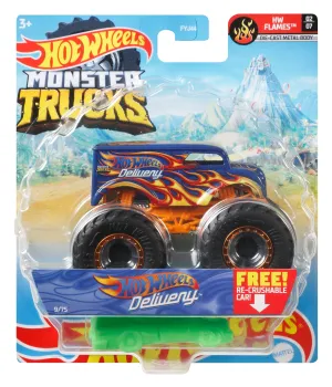 Hot Wheels 1:64 Monster Trucks Hot Wheels Flames 2/7 Hot Wheels Delivery
