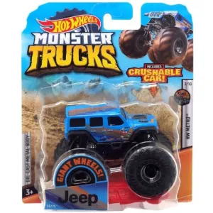 Hot Wheels 1:64 Monster Trucks Hot Wheels Metro 7/10 Jeep