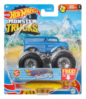 Hot Wheels 1:64 Monster Trucks Paint Crush 4/5 Hot Wheels Delivery