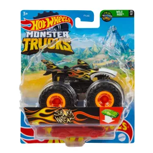 Hot Wheels 1:64 Monster Trucks Wild Ride 3/7 Shark Wreak