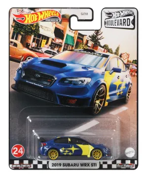 Hot Wheels Boulevard Vehicle - 24 2019 Subaru Wrx Sti