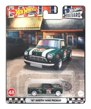 Hot Wheels Boulevard Vehicle - 48 '67 Austin Mini Pickup