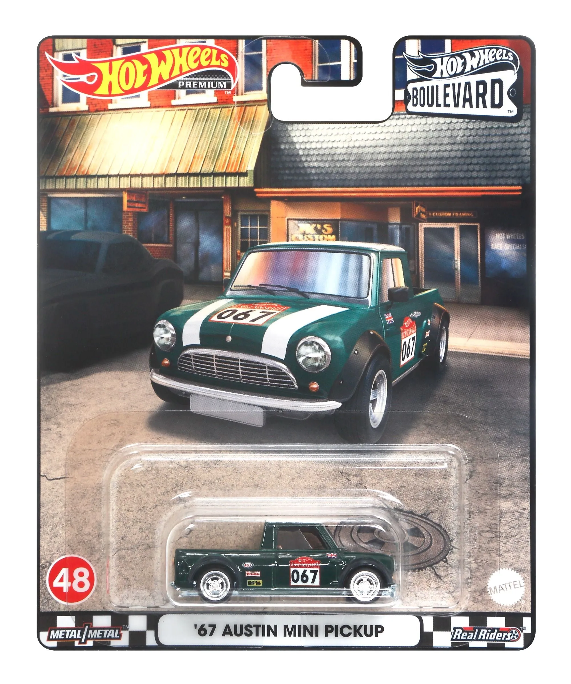 Hot Wheels Boulevard Vehicle - 48 '67 Austin Mini Pickup