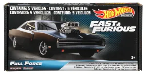 Hot Wheels Fast & Furious Full Force Limited Edition 5-Car Premium Set