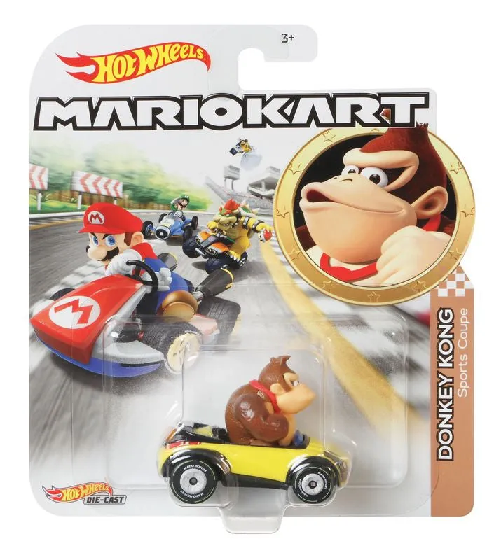 Hot Wheels Mario Kart Donkey Kong Sports Coupe