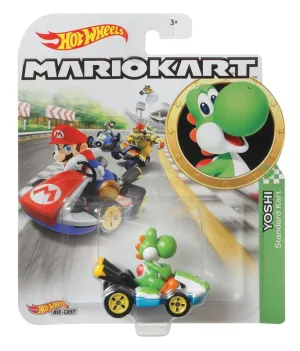 Hot Wheels Mario Kart Yoshi Standard Kart