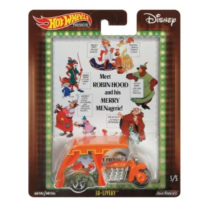Hot Wheels Pop Culture Vehicle Disney Classics 5/5 3D-Livery