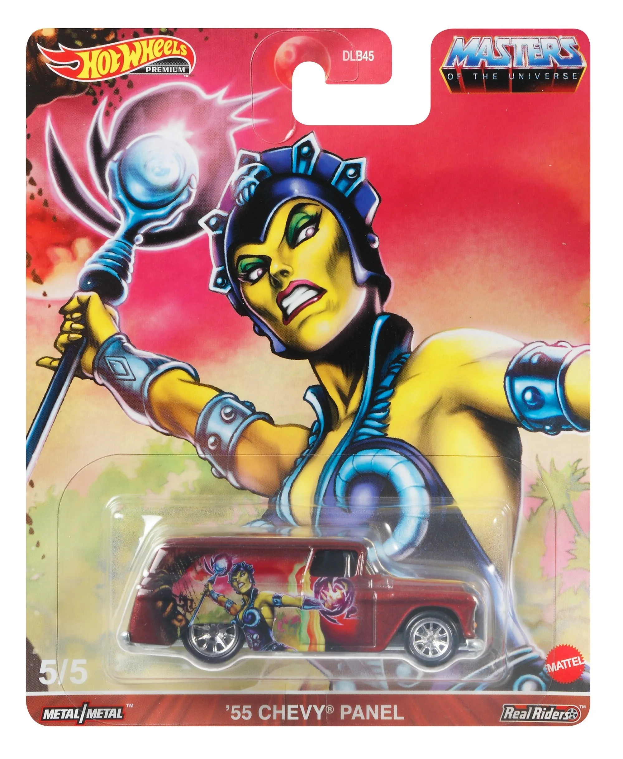 Hot Wheels Pop Culture Vehicle Masters Of The Universe 5/5 '55 Chevy Panel