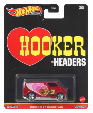 Hot Wheels Pop Culture Vehicle Speed Shop Garage 3/5 Custom 77 Dodge Van