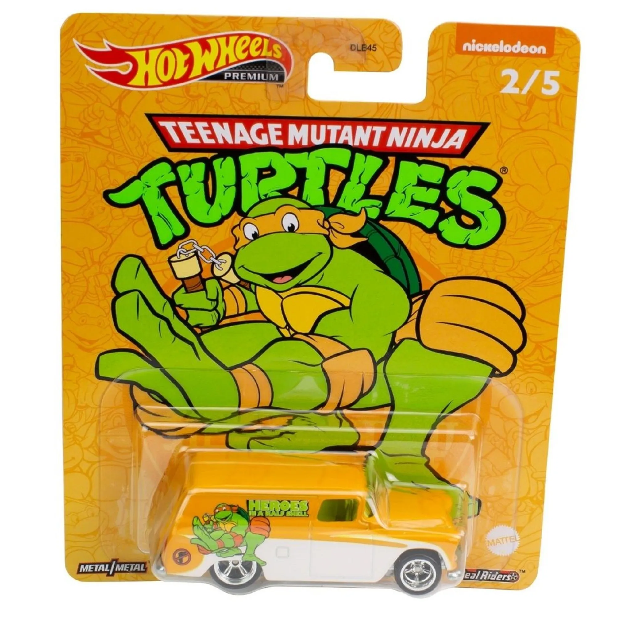 Hot Wheels Pop Culture Vehicle Teenage Mutant Ninja Turtles 2/5 '55 Chevy Panel