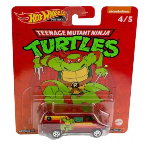 Hot Wheels Pop Culture Vehicle Teenage Mutant Ninja Turtles 4/5 Custom Gmc Panel Van