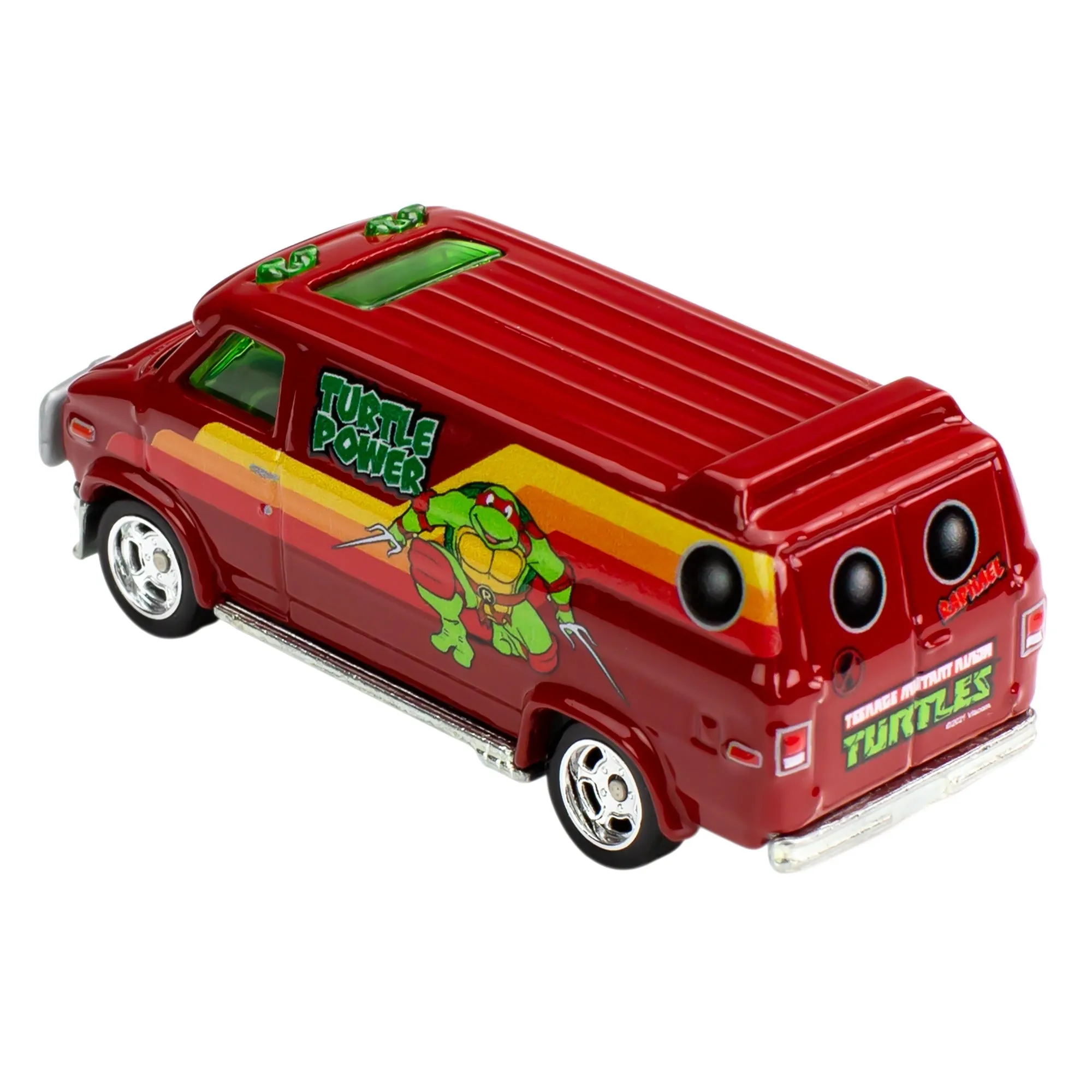 Hot Wheels Pop Culture Vehicle Teenage Mutant Ninja Turtles 4/5 Custom Gmc Panel Van
