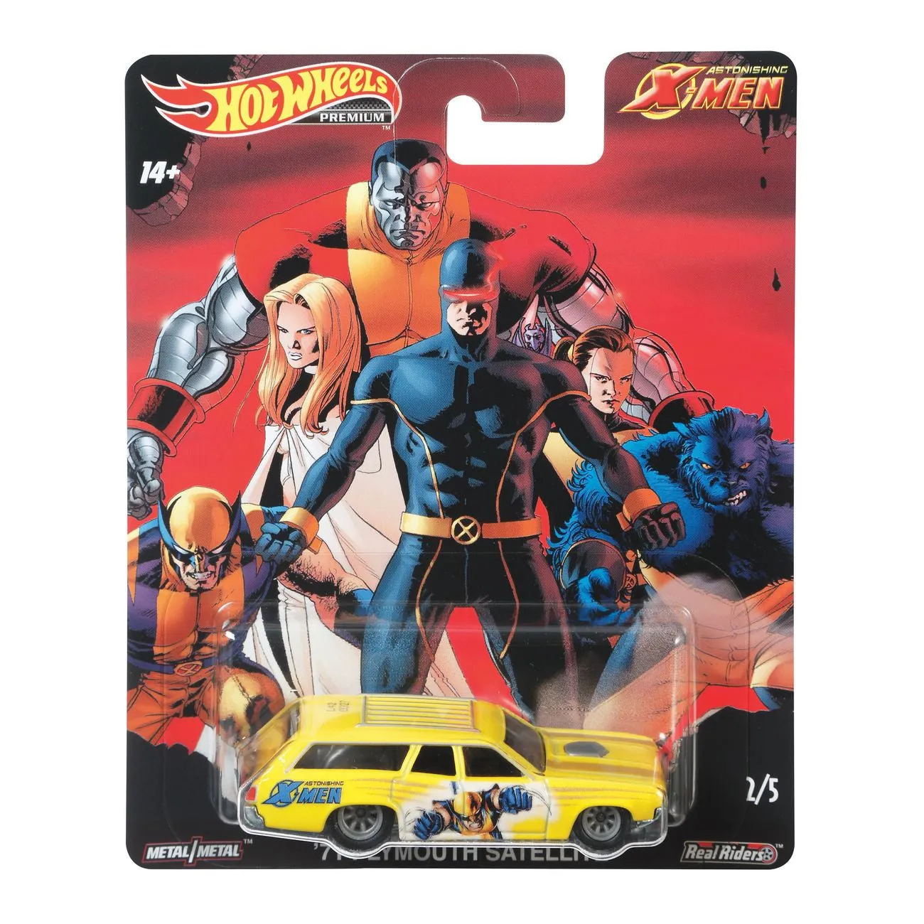 Hot Wheels Pop Culture Vehicle X-Men 2/5 '71 Plymouth Satellite