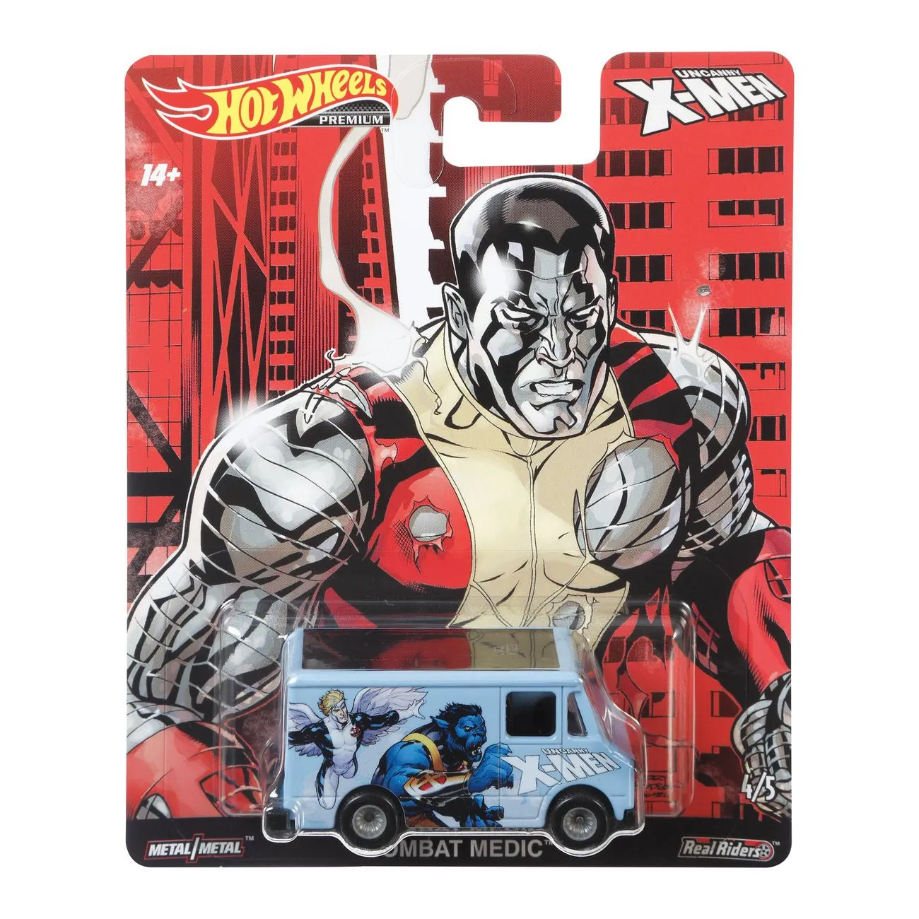 Hot Wheels Pop Culture Vehicle X-Men 4/5 Combat Medic