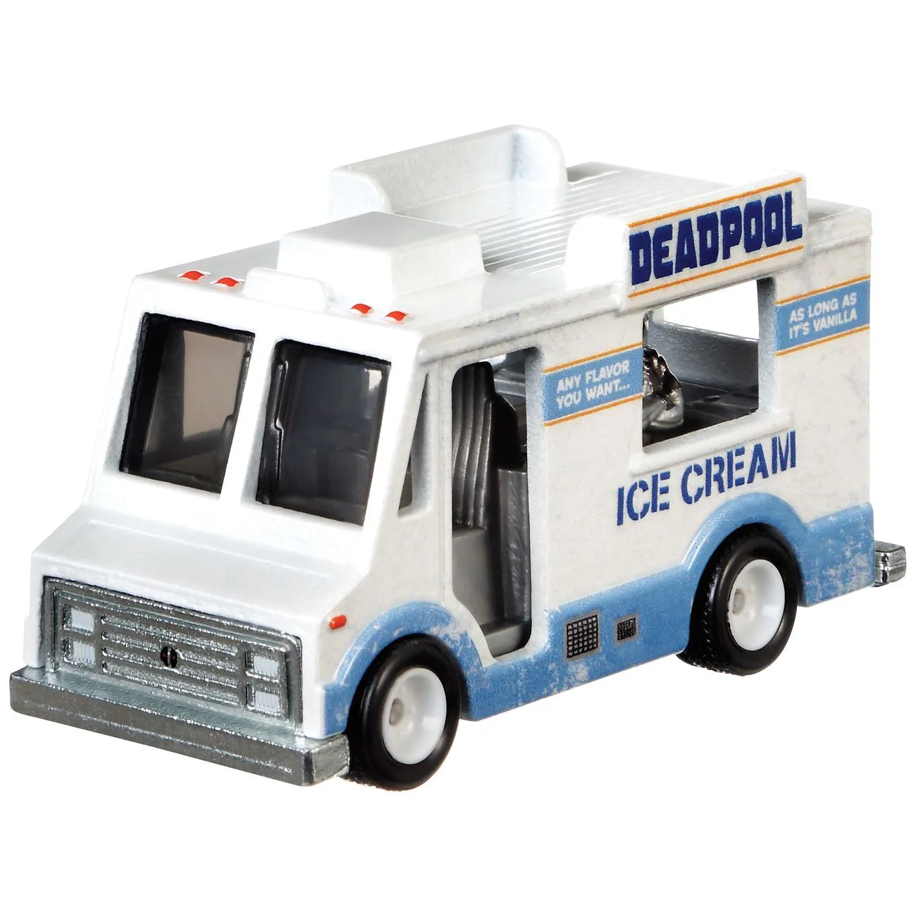 Hot Wheels Retro Entertainment Vehicle Deadpool Ice Cream Truck