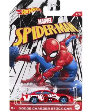 Hot Wheels Themed Entertainment Vehicle Marvel Spider-Man 1/5 Dodge Charger Stock Car