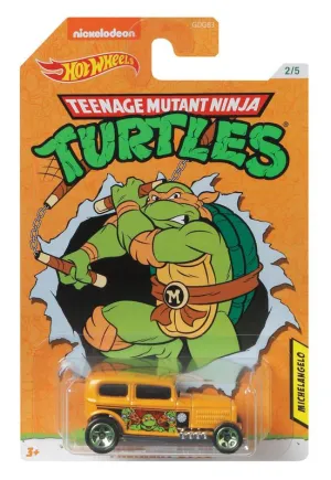 Hot Wheels Themed Entertainment Vehicle Tmnt 2/5 Michelangelo Midnight Otto