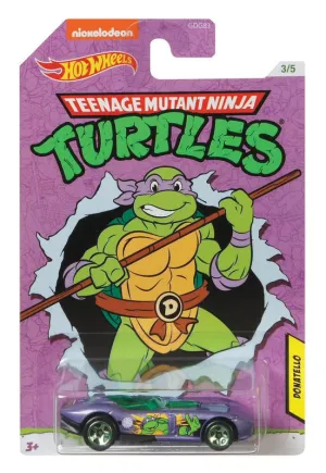 Hot Wheels Themed Entertainment Vehicle Tmnt 3/5 Donatello Rrroadster