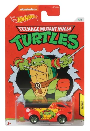 Hot Wheels Themed Entertainment Vehicle Tmnt 4/5 Raphael The Vanster