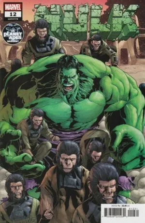 Hulk (2021) #12 Planet of the Apes Variant Comic