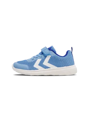 hummel: Actus Recycled Velcro Trainers - Lichen Blue